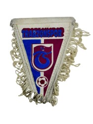 1990's Bordo-Mavi Kumaş Flama/Bayrak AKS2224 - Gökçekoleksiyon