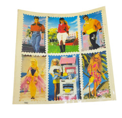 1980's Sindy Bebek Sticker Çıkartma Seti AOB5448 - Gökçekoleksiyon
