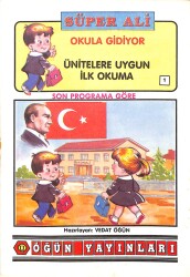 1980's Son Programa Göre Ünitelere Uygun İlk Okuma 1 - Süper Ali Okula Gidiyor NDR101163 - 1
