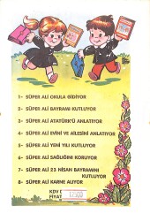 1980's Son Programa Göre Ünitelere Uygun İlk Okuma 3 - Süper Ali Atatürk'ü Anlatıyor NDR101160 - 3