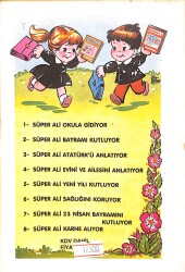 1980's Son Programa Göre Ünitelere Uygun İlk Okuma 4 - Süper Ali Evini Ve Ailesini Anlatıyor NDR101164 - 3
