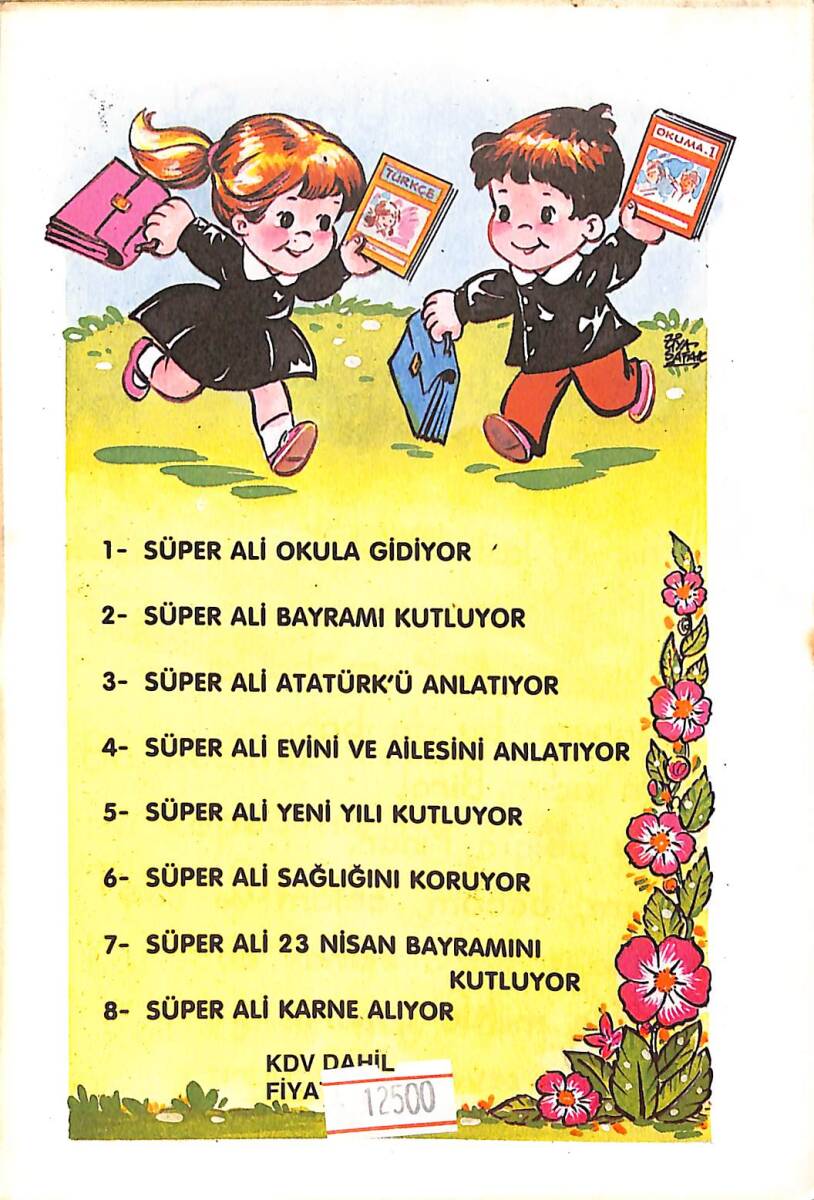 1980's Son Programa Göre Ünitelere Uygun İlk Okuma 4 - Süper Ali Evini Ve Ailesini Anlatıyor NDR101164 - 3