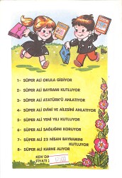 1980's Son Programa Göre Ünitelere Uygun İlk Okuma 6 - Süper Ali Sağlığını Koruyor NDR101159 - 3
