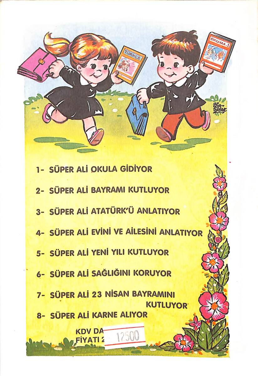 1980's Son Programa Göre Ünitelere Uygun İlk Okuma 6 - Süper Ali Sağlığını Koruyor NDR101159 - 3