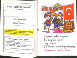 1980's Son Programa Göre Ünitelere Uygun İlk Okuma 7 - Süper Ali 23 Nisan Bayramını Kutluyor NDR101165 - 2