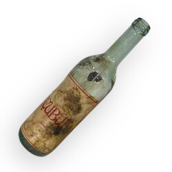 1980s Tekel Çubuk Şarabıi 70cl Boş Şişe #AOB5138 - Gökçekoleksiyon