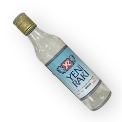 1980s Tekel Yeni Rakı 35cl 2800 Lira Boş Şişe #AOB5141 - 4