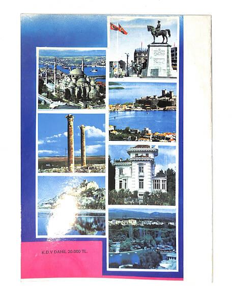 1980's Temel Eğitim Birinci Kademe İlkokul Atlası NDR99763 - 3