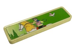 1980's Teneke Kalem Kutusu (Kullanılmamış) AOB5251 - 4