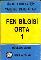 1980's Tüm Orta Okullar İçin Yardımcı Ders Kitabı Fen Bilgisi Orta 1 NDR102086 - Gökçekoleksiyon