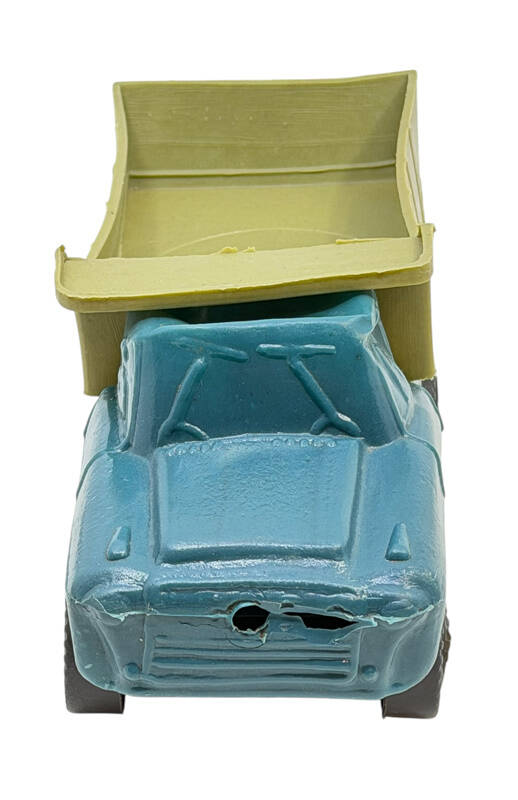 1960's Üfleme Plâstik Oyuncak Damperli Kamyon AOB5386 - 2
