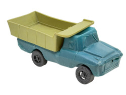 1960's Üfleme Plâstik Oyuncak Damperli Kamyon AOB5386 - 3
