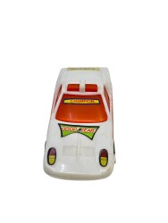 1980's Türk Malı Enhoş Plâstik Oyuncak Miura Lamborghini Yarış Aracı (Sıfır Ürün) AOB4591 - 3