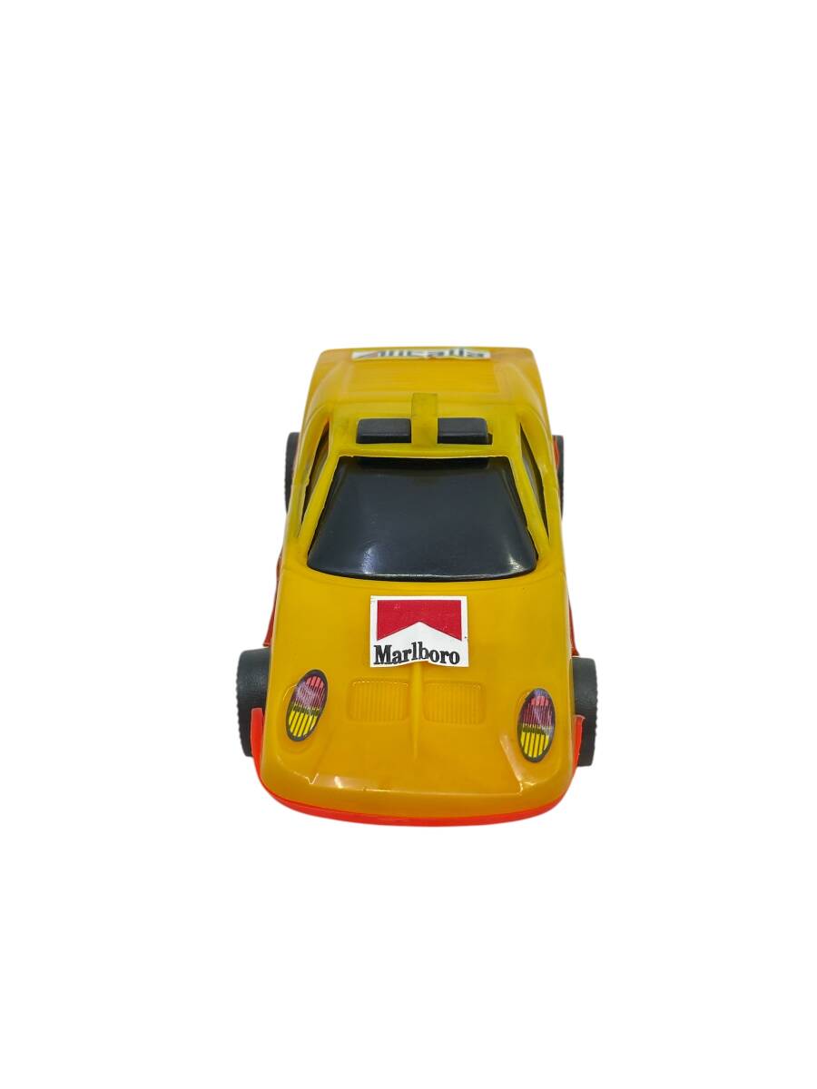 1980's Türk Malı Enhoş Plâstik Oyuncak Miura Lamborghini Yarış Aracı (Sıfır Ürün) AOB4593 - 2