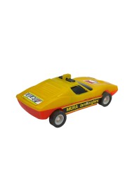 1980's Türk Malı Enhoş Plâstik Oyuncak Miura Lamborghini Yarış Aracı (Sıfır Ürün) AOB4593 - 4