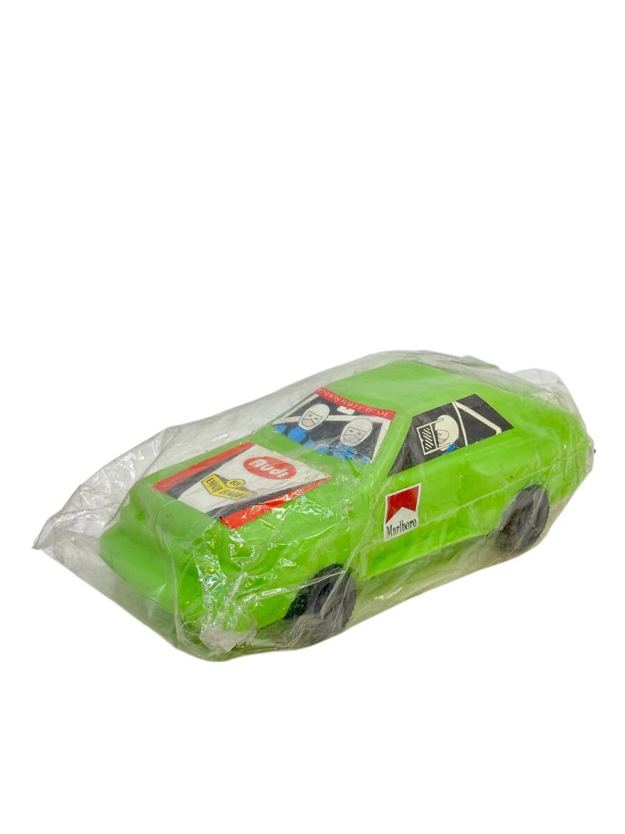 1980's Türk Malı Enhoş Üfleme Plâstik Oyuncak Audi Ralli Aracı (Sıfır Ürün) AOB4584 - 2