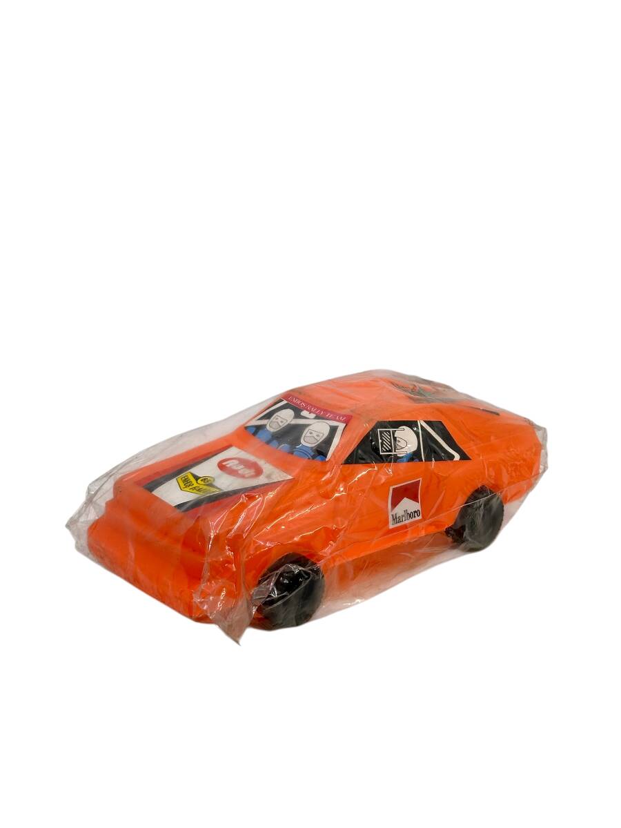1980's Türk Malı Enhoş Üfleme Plâstik Oyuncak Audi Ralli Aracı (Sıfır Ürün) AOB4585 - 2
