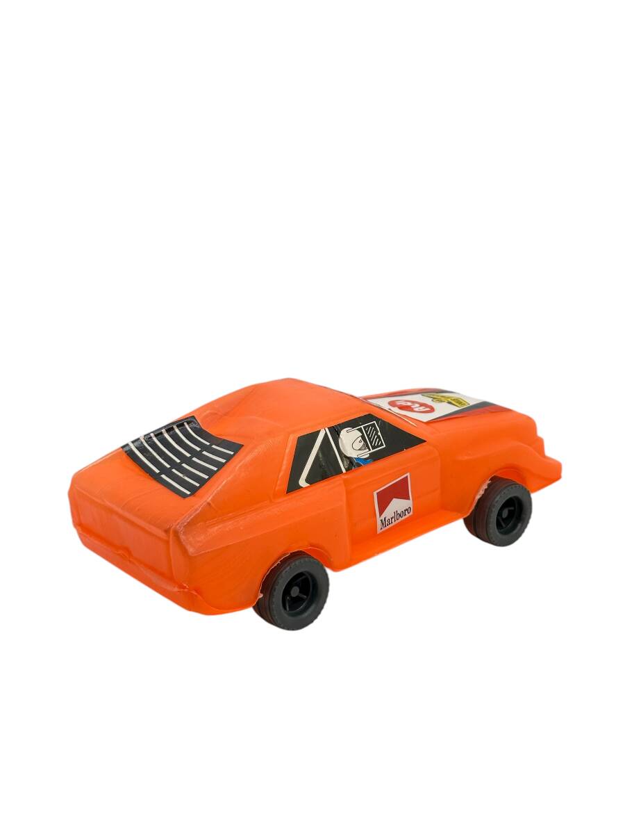 1980's Türk Malı Enhoş Üfleme Plâstik Oyuncak Audi Ralli Aracı (Sıfır Ürün) AOB4585 - 5