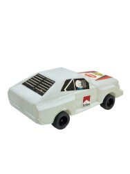 1980's Türk Malı Enhoş Üfleme Plâstik Oyuncak Audi Ralli Aracı (Sıfır Ürün) AOB4587 - 5