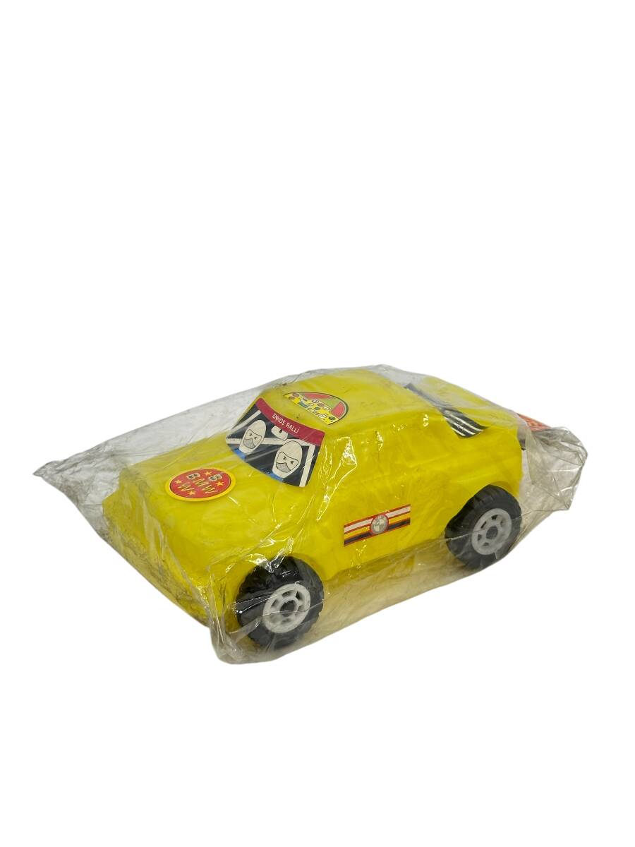1980's Türk Malı Enhoş Üfleme Plâstik Oyuncak BMW Ralli Aracı (Sıfır Ürün) AOB4579 - 2