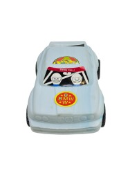 1980's Türk Malı Enhoş Üfleme Plâstik Oyuncak BMW Ralli Aracı (Sıfır Ürün) AOB4582 - 3