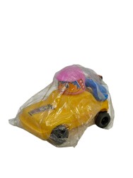 1980's Türk Malı Enhoş Üfleme Plâstik Oyuncak Telefonlu BMW Turbo Yarış Aracı (Sıfır Ürün) AOB4567 - 2