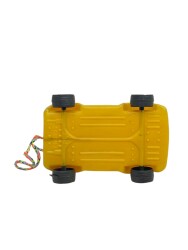 1980's Türk Malı Enhoş Üfleme Plâstik Oyuncak Telefonlu BMW Turbo Yarış Aracı (Sıfır Ürün) AOB4567 - 6