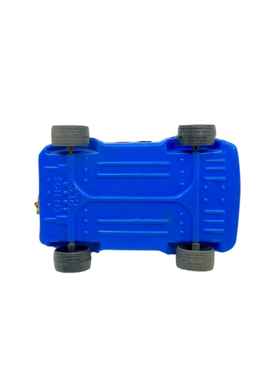 1980's Türk Malı Enhoş Üfleme Plâstik Oyuncak Telefonlu BMW Turbo Yarış Aracı (Sıfır Ürün) AOB4569 - 6