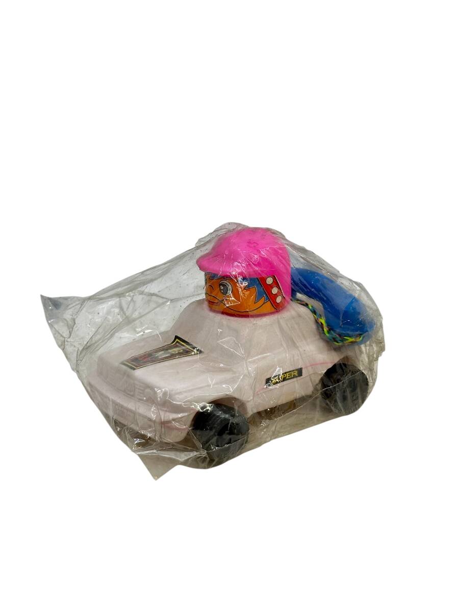 1980's Türk Malı Enhoş Üfleme Plâstik Oyuncak Telefonlu BMW Turbo Yarış Aracı (Sıfır Ürün) AOB4570 - 2