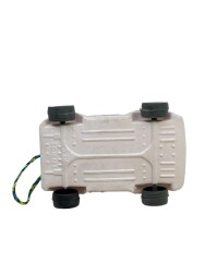 1980's Türk Malı Enhoş Üfleme Plâstik Oyuncak Telefonlu BMW Turbo Yarış Aracı (Sıfır Ürün) AOB4570 - 6