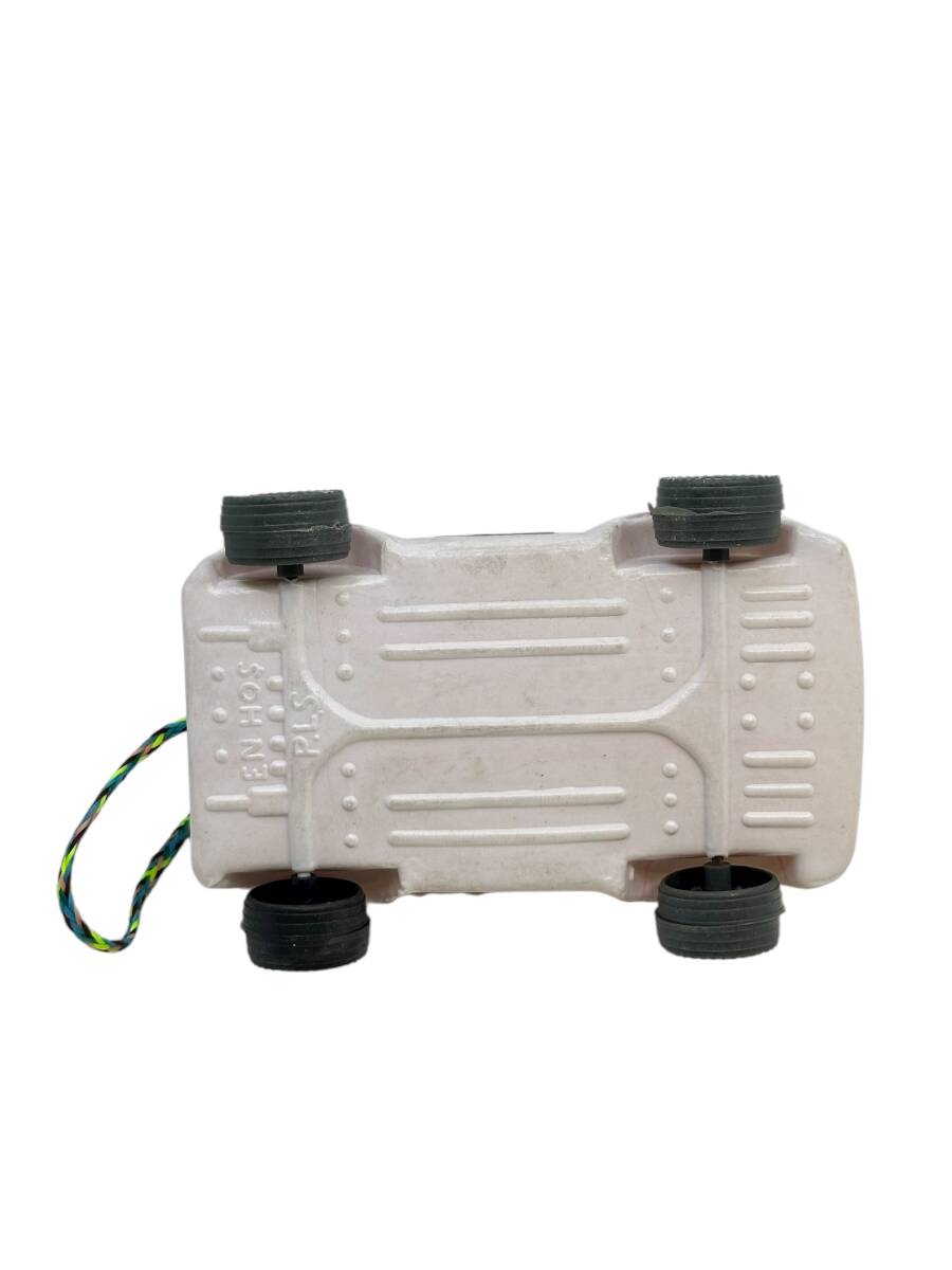 1980's Türk Malı Enhoş Üfleme Plâstik Oyuncak Telefonlu BMW Turbo Yarış Aracı (Sıfır Ürün) AOB4570 - 6