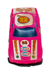 1980's Türk Malı Ersem Mika Plâstik Oyuncak Yarış Aracı (Sıfır Ürün) AOB5177 - 4