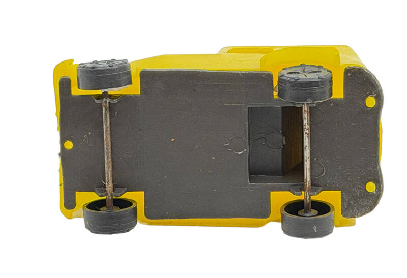 1980's Türk Malı Güler Kabuk Plâstik Oyuncak Jeep Aracı (Sıfır Ürün) AOB5173 - 6