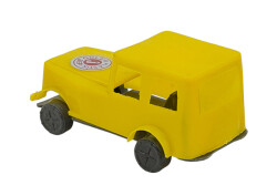 1980's Türk Malı Güler Kabuk Plâstik Oyuncak Jeep Aracı (Sıfır Ürün) AOB5173 - 5