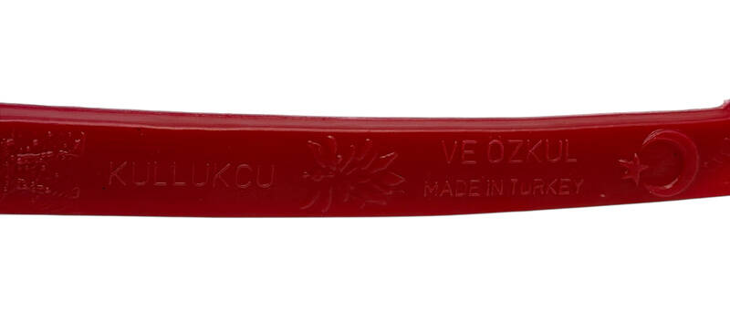 1980's Türk Malı Kullukcu Üfleme Plâstik Oyuncak Sinbat Kılıç AOB5111 - 2