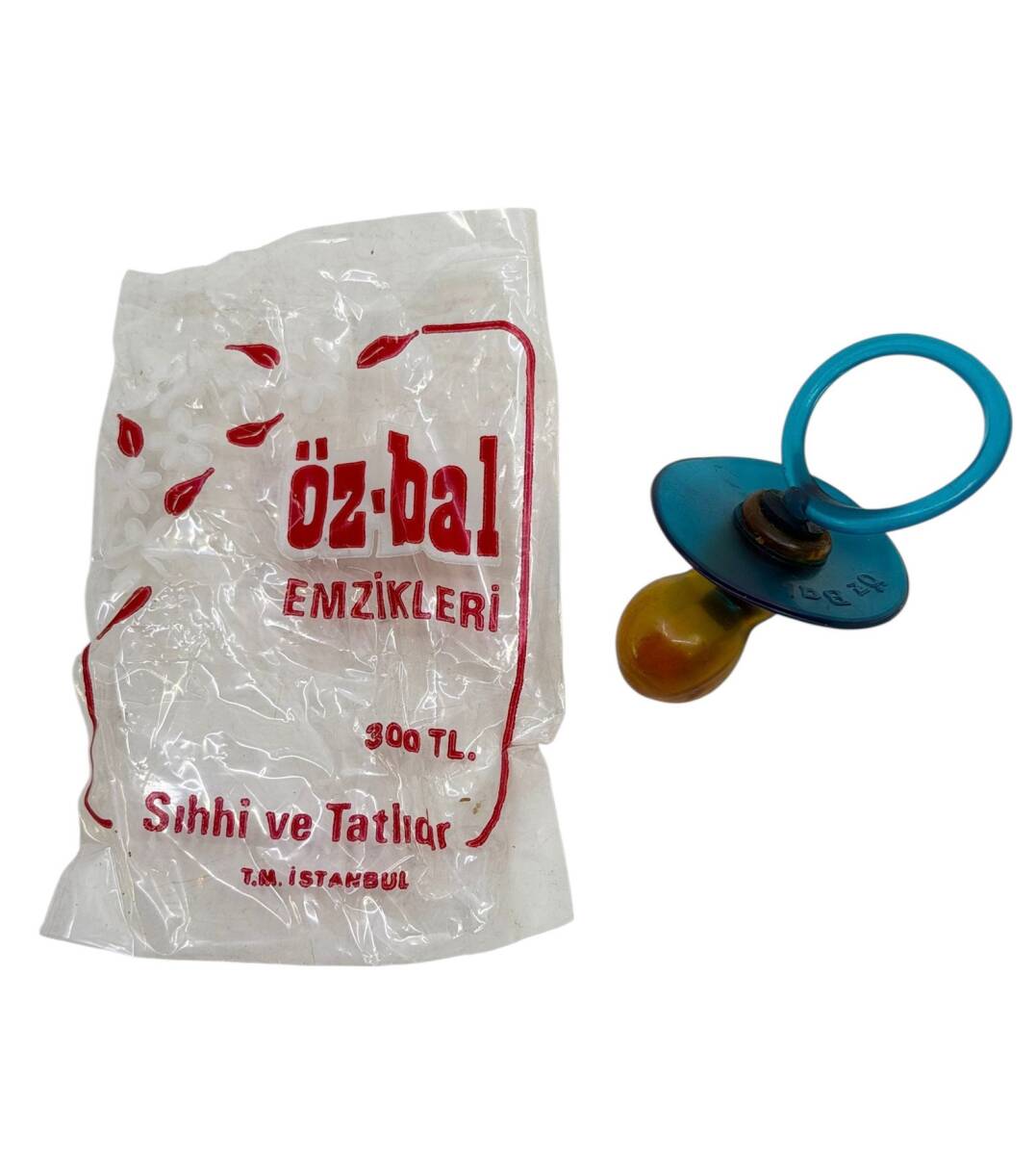 1980's Türk Malı Öz-Bal Emzikleri (İstanbul) *Sıhhi Ve Tatlıdır* AOB5260 - 2