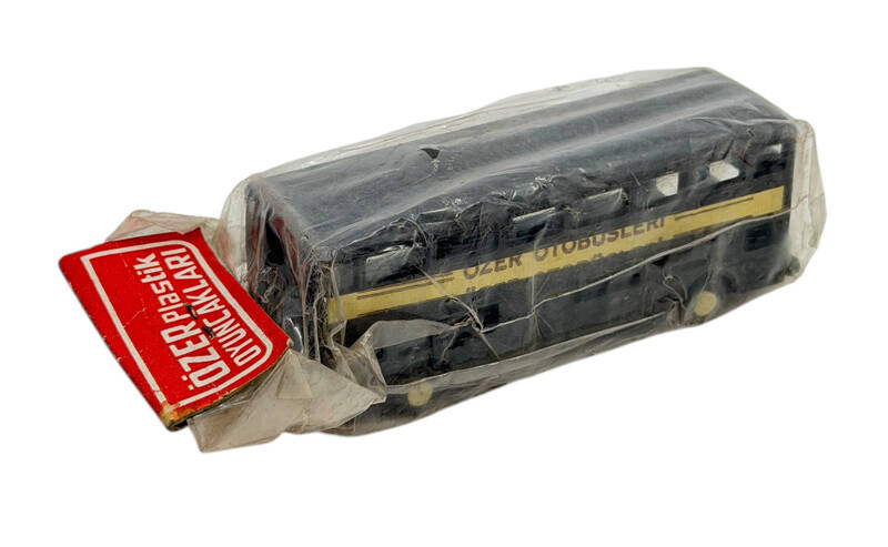 1980's Türk Malı Özer Plâstik Oyuncak Otobüs (Sıfır Ürün) *Ultra Nadir* AOB5171 - 2