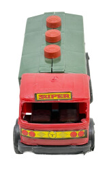 1980's Türk Malı Üçel Plâstik Oyuncak Petrol Ofisi&Shell Tanker Kamyonu AOB5103 - 2