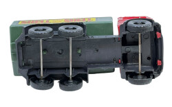 1980's Türk Malı Üçel Plâstik Oyuncak Petrol Ofisi&Shell Tanker Kamyonu AOB5103 - 5