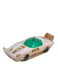 1980's Türk Malı Yalçın Üfleme Plâstik Oyuncak Polis Aracı (Sıfır Ürün) AOB4571 - 2