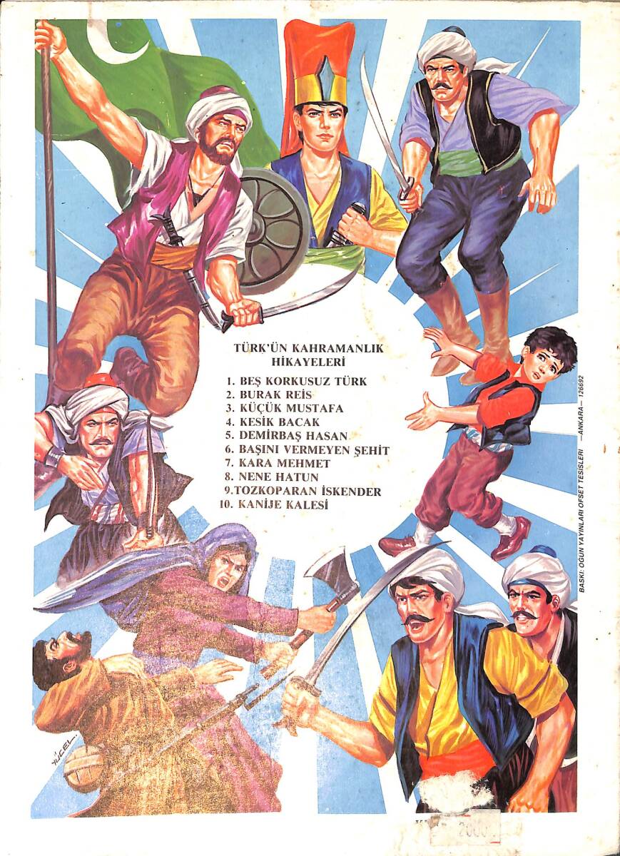 1980's Türk'ün Kahramanlık Hikâyeleri 10 - Kanije Kalesinde Bir Kahraman NDR100060 - 3