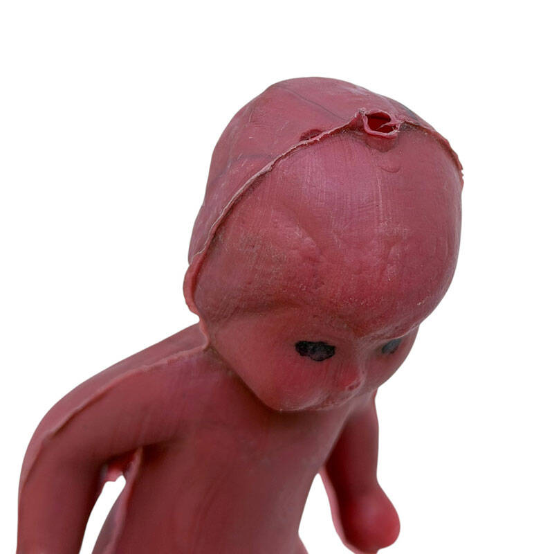 1980's Üfleme Plâstik Oyun Bebek AOB6257 - 3