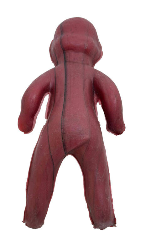 1980's Üfleme Plâstik Oyun Bebek AOB6257 - 2