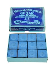 1980's Ulusal Turnuva Lüks Bilardo Tebeşirleri (Dolu Kutu) AOB5272 - Gökçekoleksiyon