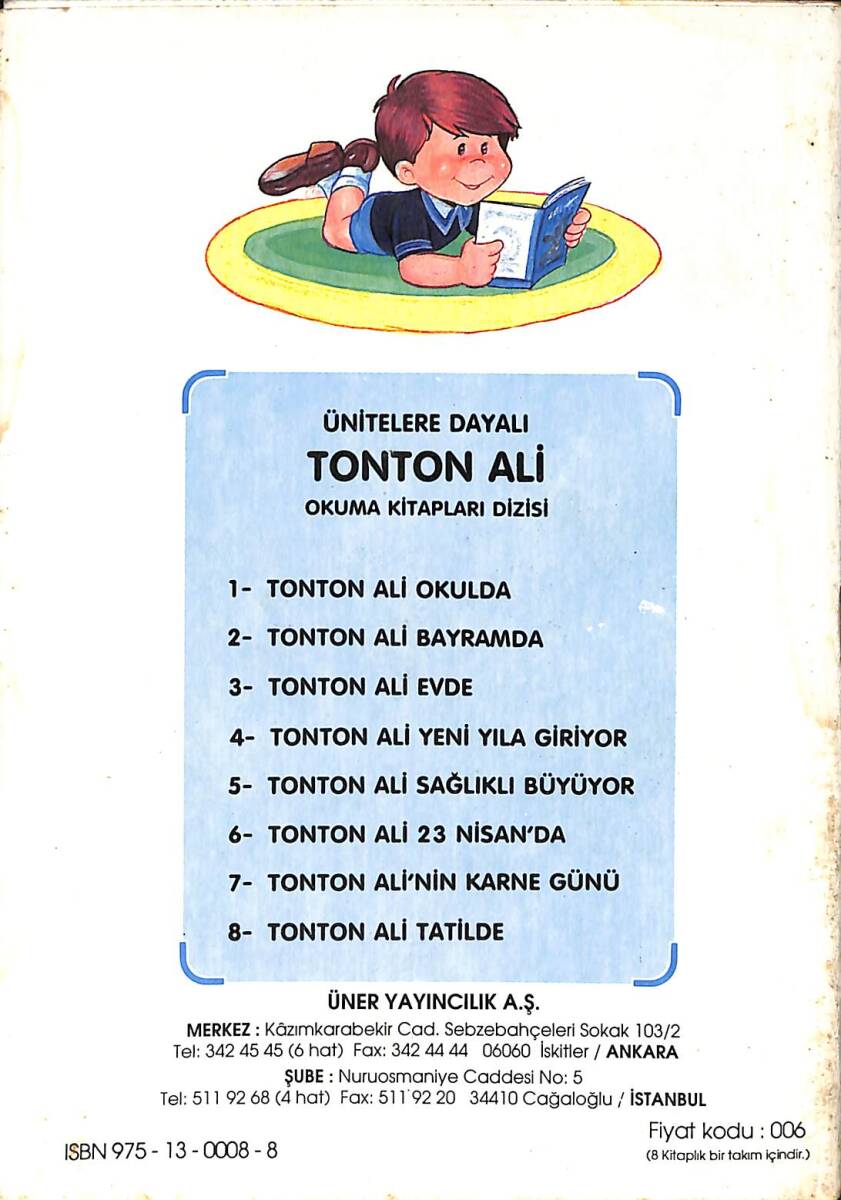 1980's Ünitelere Dayalı Okuma Kitapları Dizisi 2 - Tonton Ali Bayramda NDR102484 - 3