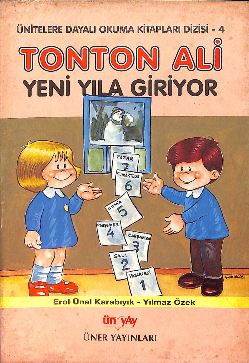 1980's Ünitelere Dayalı Okuma Kitapları Dizisi 4 - Tonton Ali Yeni Yıla Giriyor NDR102483 - 1
