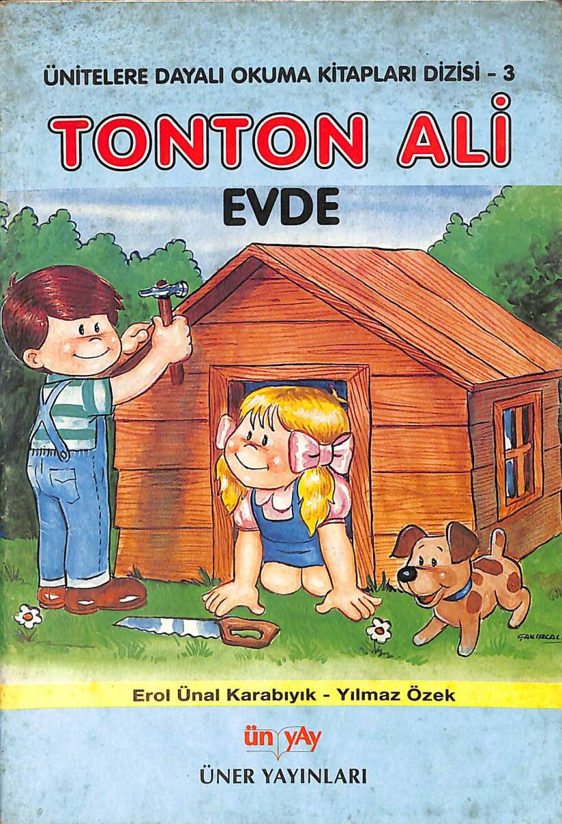 1980's Ünitelere Dayalı Okuma Kitapları Dizisi 6 - Tonton Ali Evde NDR102487 - 1