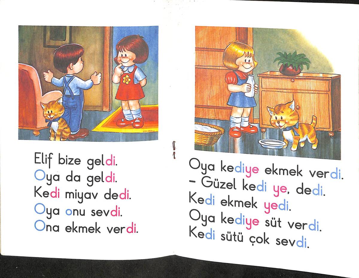 1980's Ünitelere Dayalı Okuma Kitapları Dizisi 6 - Tonton Ali Evde NDR102487 - 2