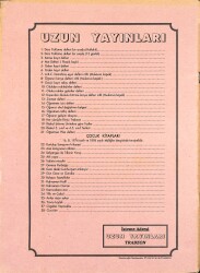 1980's Uzun Yayınları Yoklama Ve Ders Defteri NDR101201 - 2