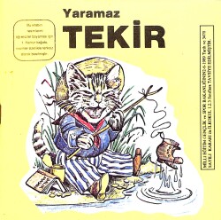 1980's Yaramaz Tekir Tatil Kitabı NDR101868 - Gökçekoleksiyon